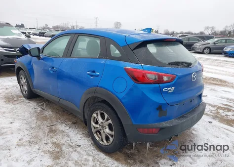 2017 Mazda Cx-3 Sport из США, поврежденный, VIN JM1DKFB78H0150698